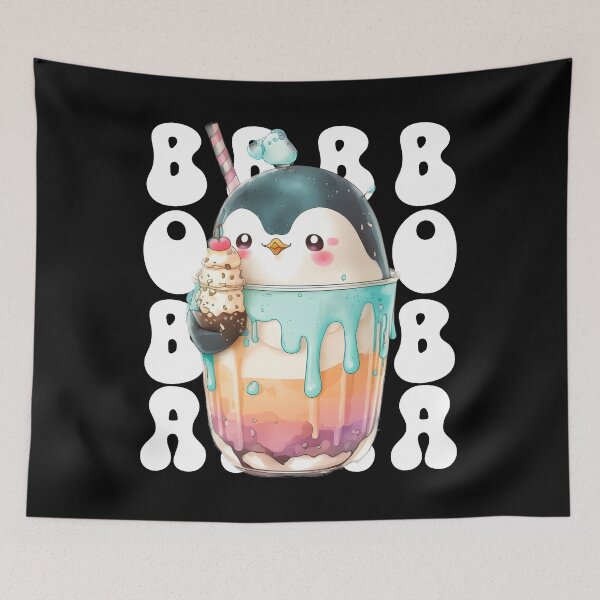 Item preview, Kawaii Boba Milk Tea designed and sold by MythicalSticker.