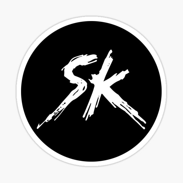 The Silent K Band Logo Sticker