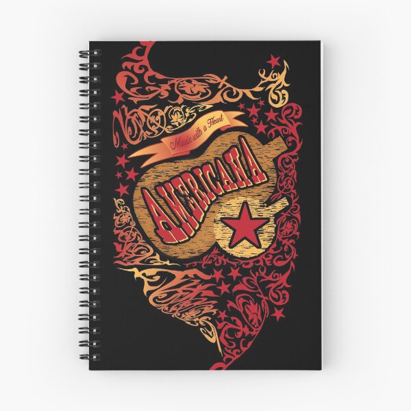 Item preview, AMERICANA - Music with a Heart (BLACK BACKGROUND) designed and sold by Colette van der Wal.