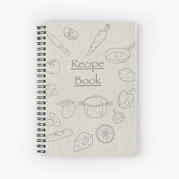 Cute recipe book Spiral Notebook for Sale by Sollyychan