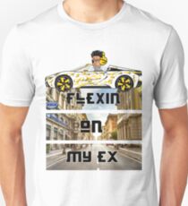 Luxury Hip Hop Design- FLEXIN ON MY EX Unisex T-Shirt