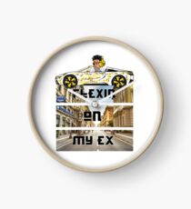 Luxury Hip Hop Design- FLEXIN ON MY EX Clock
