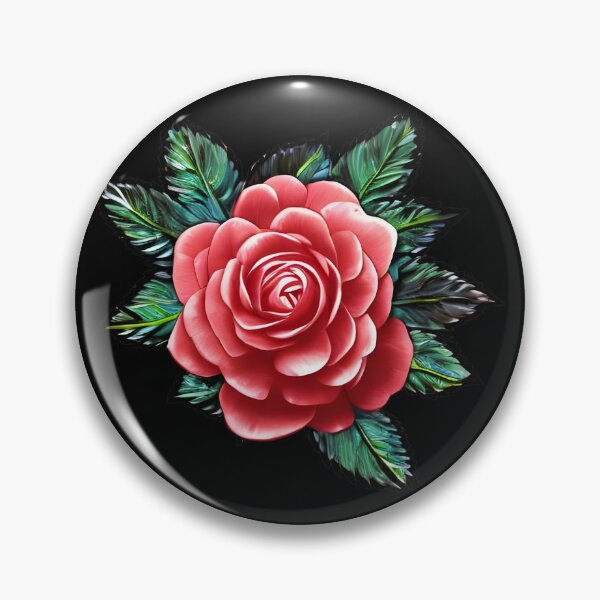 Item preview, Beautiful chinese rose flower artwork designed and sold by gramizzia.