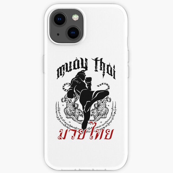 Muay Thai - Tiger Tattoo iPhone Soft Case