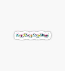 The rhythm of nature Sticker