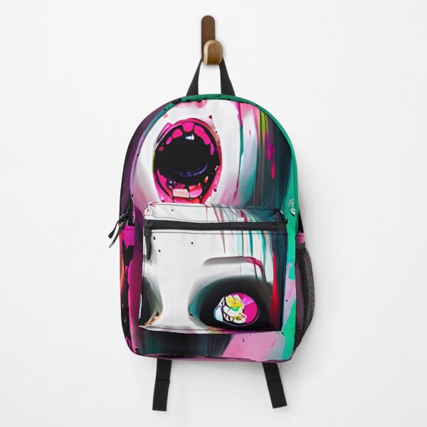 Item preview, SCREAMING PAINT SPLATTER GIRL designed and sold by DEMENTOARTEM.