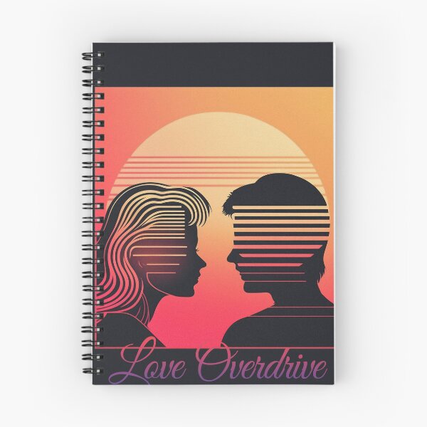 Item preview, Love Overdrive Retro Poster designed and sold by sublimepw.