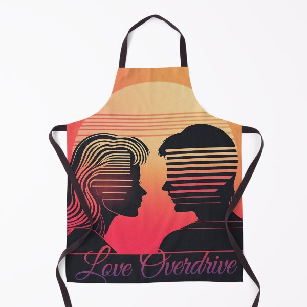 Item preview, Love Overdrive Retro Poster designed and sold by sublimepw.
