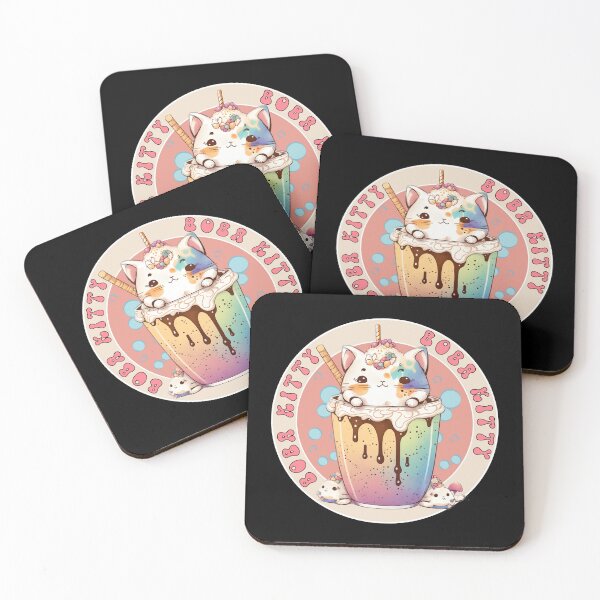 Item preview, Kawaii Boba Milk Tea designed and sold by MythicalSticker.