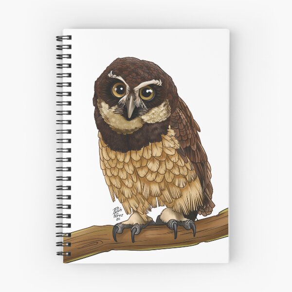 Item preview, spectacled owl designed and sold by Pulunperez.