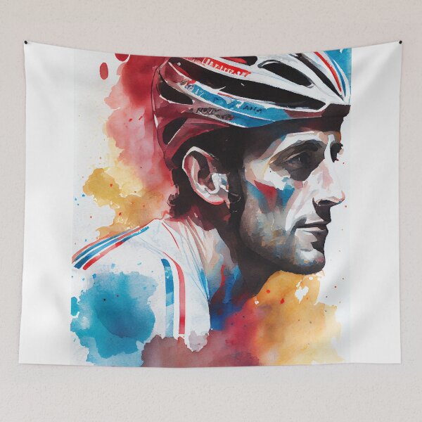 Item preview, Bradley Wiggins Watercolour designed and sold by StephenJSmith.