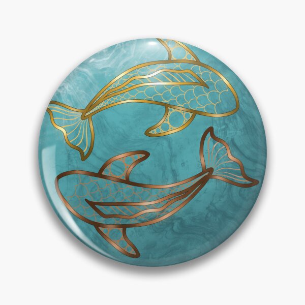 Item preview, Pisces- gold and bronze designed and sold by cathy-arts-.