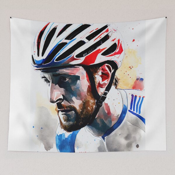 Item preview, Bradley Wiggins Watercolour designed and sold by StephenJSmith.