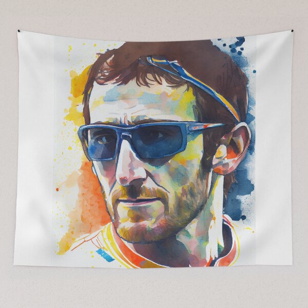 Item preview, Bradley Wiggins Watercolour designed and sold by StephenJSmith.