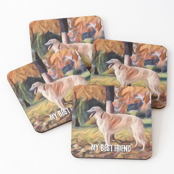 Item preview, My Best Friend is a Borzoi designed and sold by It's On Backwards.