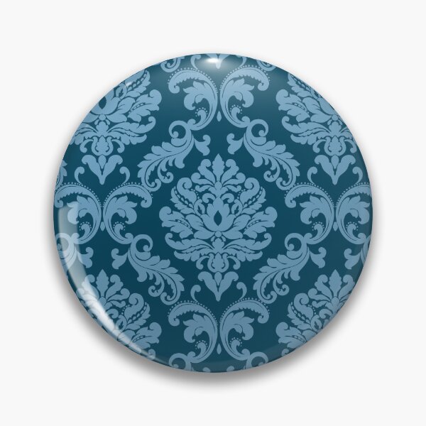 Item preview, Blue Damask designed and sold by FutureIsRetro.