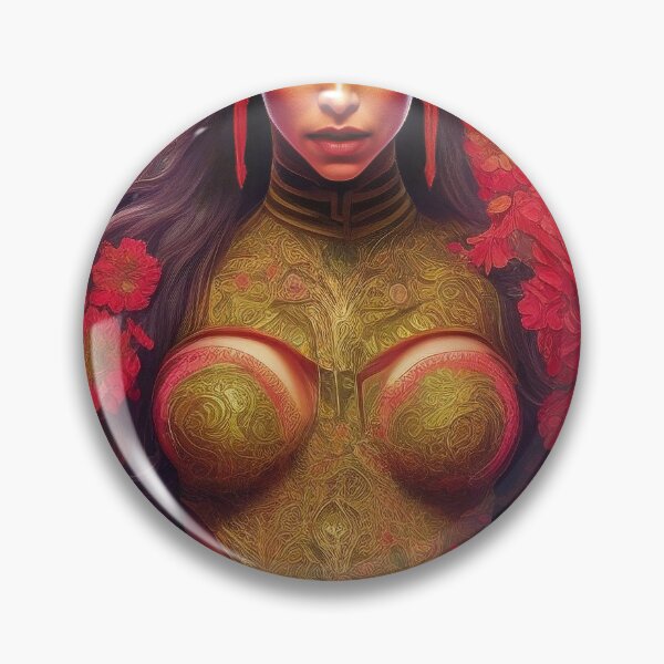 Item preview, Exuberant Enchantment: A Portrait of Deepika Padukone designed and sold by InkworksCA.