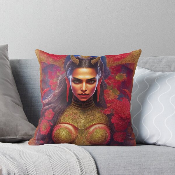 Item preview, Exuberant Enchantment: A Portrait of Deepika Padukone designed and sold by InkworksCA.