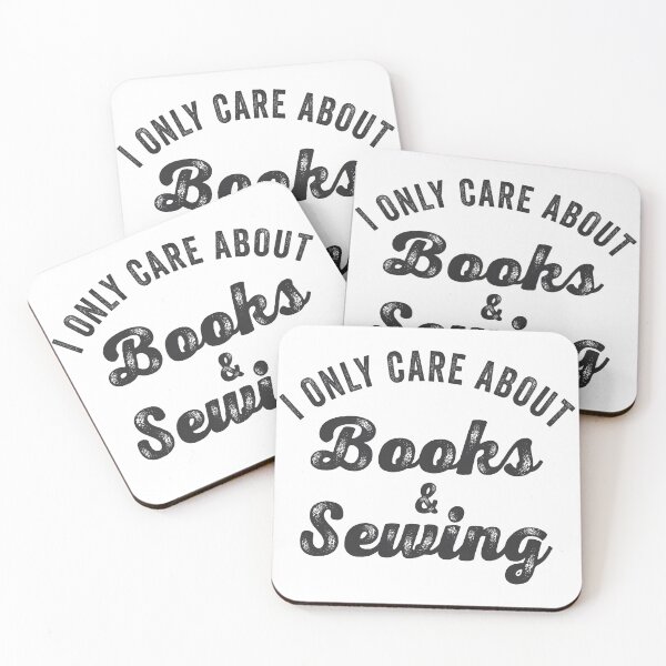 Item preview, I Only Care About Books & Sewing Gift designed and sold by TonySpencer.