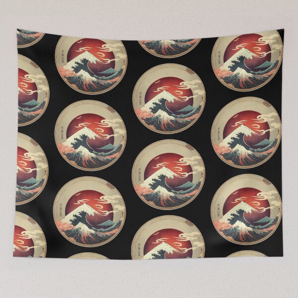 Item preview, The Great Fuji Wave Kanagawa-oki Nami Ura or The Great Wave Off Kanagawa designed and sold by Sabot119.