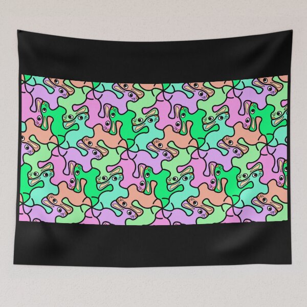 Item preview, Rabbit Geometric Pattern designed and sold by JLCableStudio.