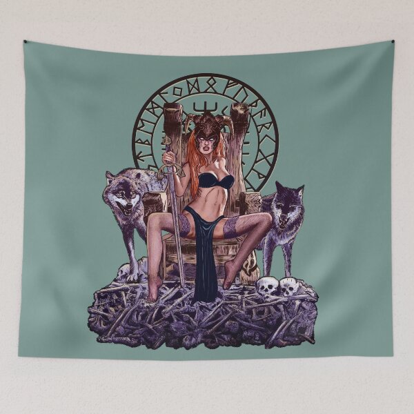 Item preview, Hel: Goddess of the Underworld designed and sold by Blissternal.
