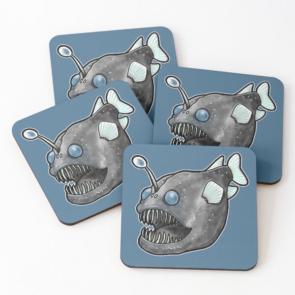 Item preview, Black Sea-Devil Anglerfish  designed and sold by Worldoffrosti.