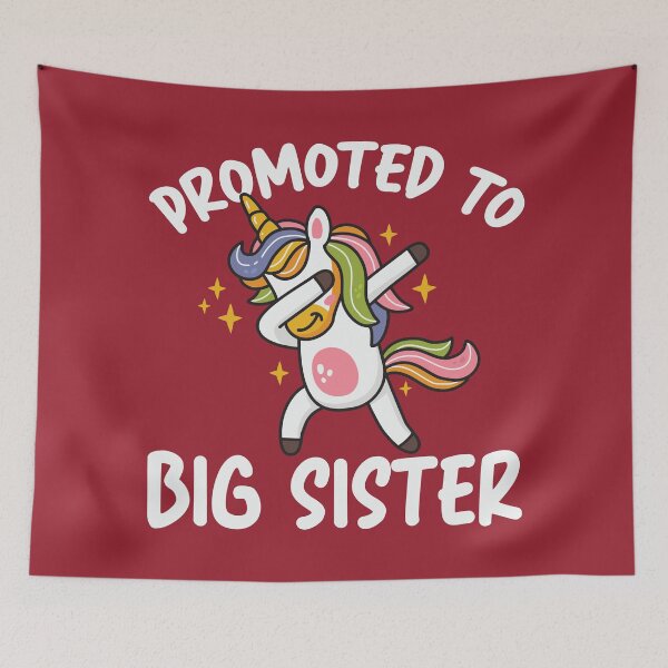 Item preview, Promoted to Big Sister Dancing Unicorn designed and sold by sweetbelle.