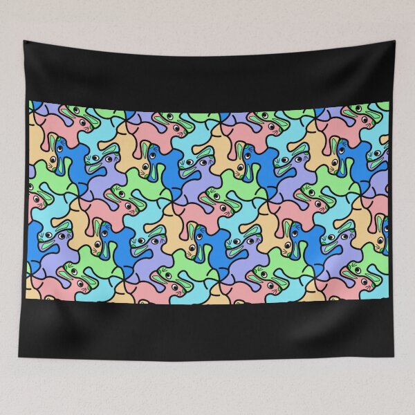 Item preview, Rabbit Geometric Pattern designed and sold by JLCableStudio.