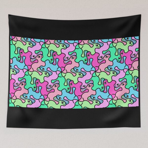 Item preview, Rabbit Geometric Pattern designed and sold by JLCableStudio.