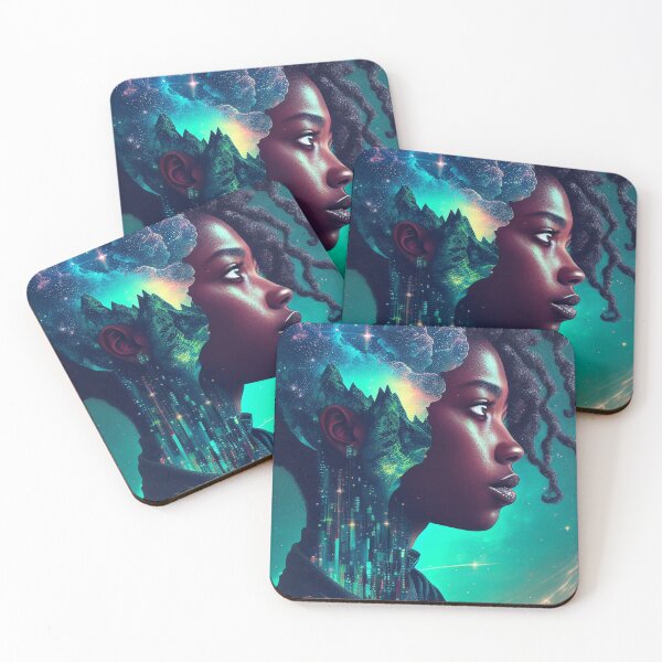 Item preview, Arte afrofuturista designed and sold by MidJourneymen.
