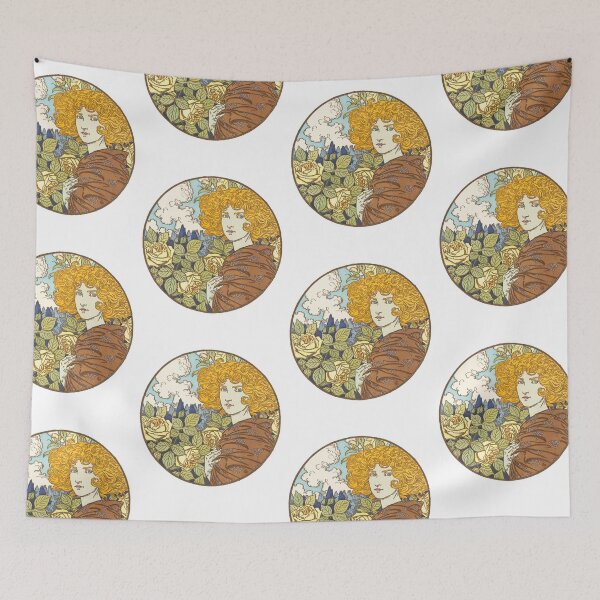 Item preview, Eugene Grasset Jalousie (Jealousy) designed and sold by TeeARTHY.