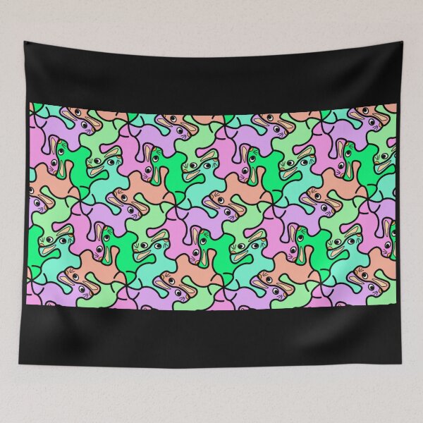 Item preview, Rabbit Geometric Pattern designed and sold by JLCableStudio.