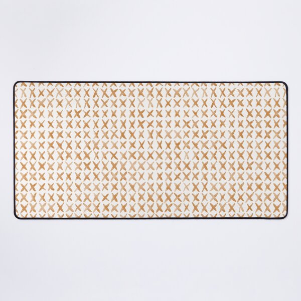 Item preview, Gold on gold Minimalist watercolor cross stitch designed and sold by FrancesPoff.