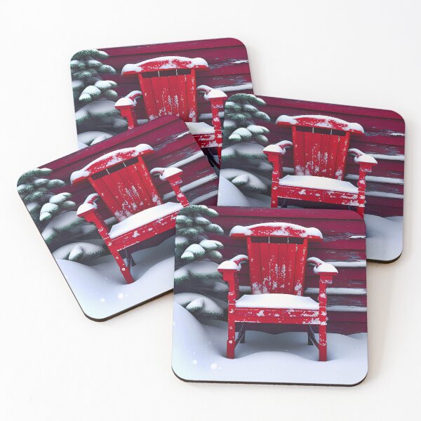 Item preview, The Red Wooden Chair designed and sold by Story24net.