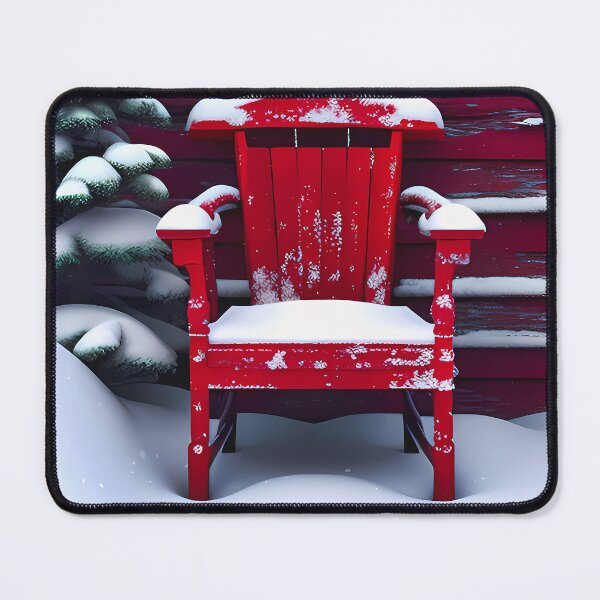 Item preview, The Red Wooden Chair designed and sold by Story24net.