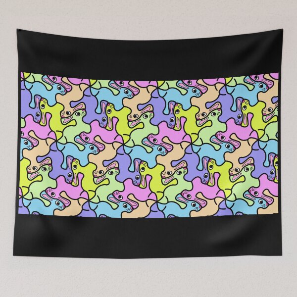 Item preview, Rabbit Geometric Pattern designed and sold by JLCableStudio.