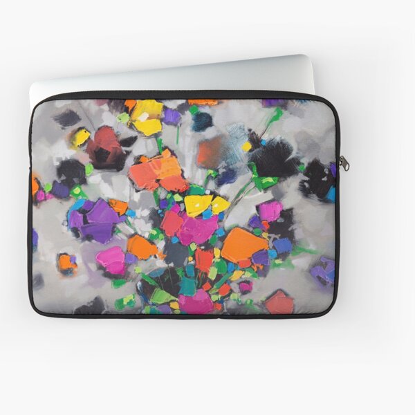 Floral Spectrum 1 Laptop Sleeve