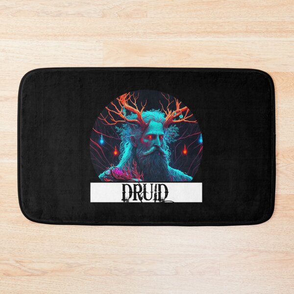Item preview, RPG Druid Class Neon designed and sold by FantasyRealmOP.
