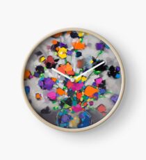 Floral Spectrum 1 Clock