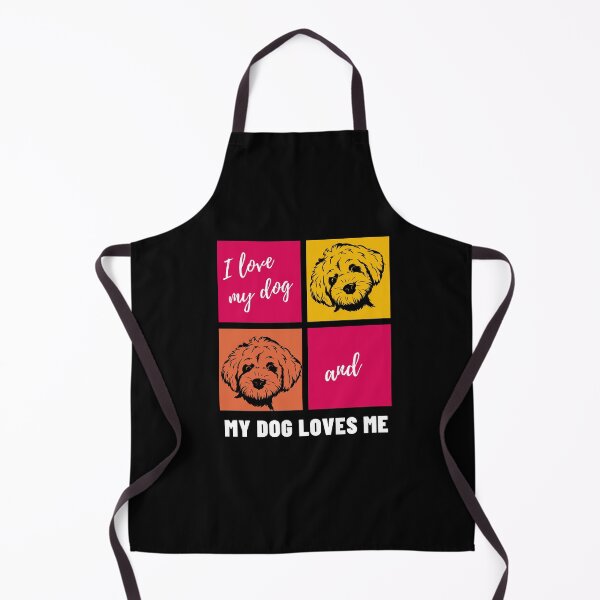 Item preview, I love my dog and my dog loves me - cockapoo dog designed and sold by Spreading Smile.