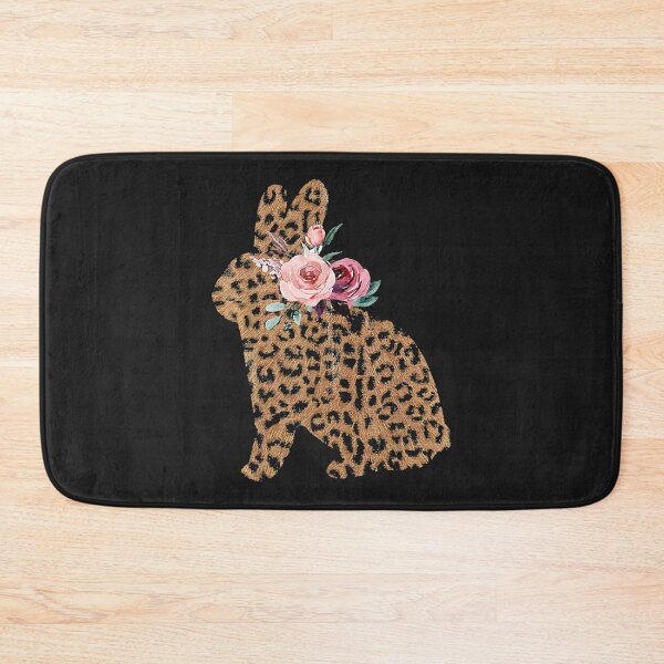 Item preview, Happy Easter Day Leopard Bunny Rabbit designed and sold by maydebanxin.