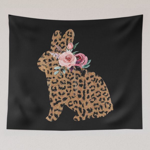 Item preview, Happy Easter Day Leopard Bunny Rabbit designed and sold by maydebanxin.