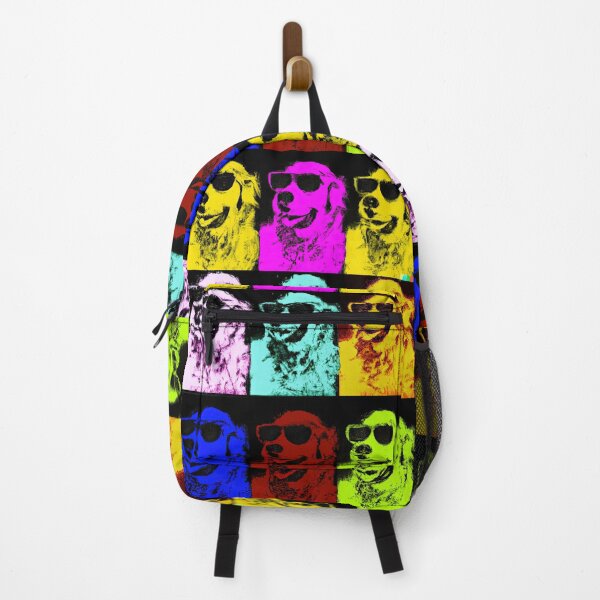 Item preview, Golden Retrievers in style of an Andy Warhol print designed and sold by AIK9Artwork.
