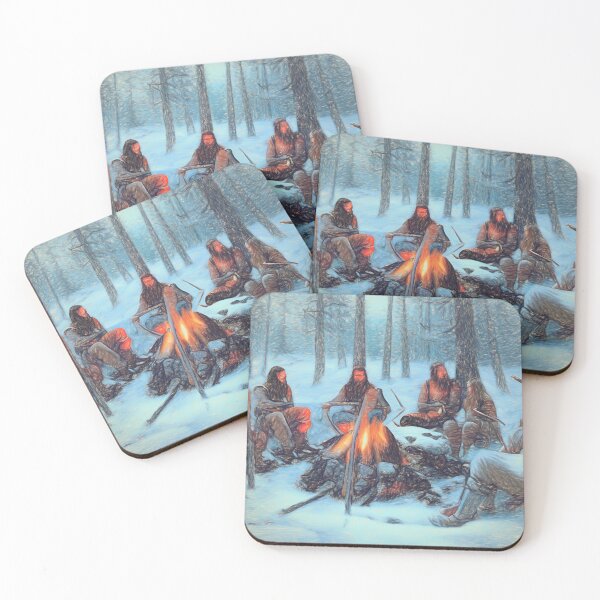 Item preview, Vikings at the Campfire designed and sold by Story24net.