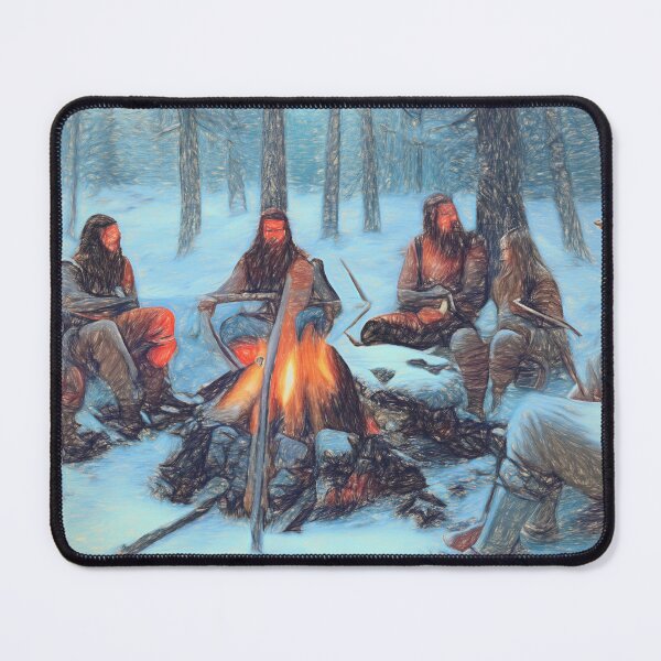 Item preview, Vikings at the Campfire designed and sold by Story24net.