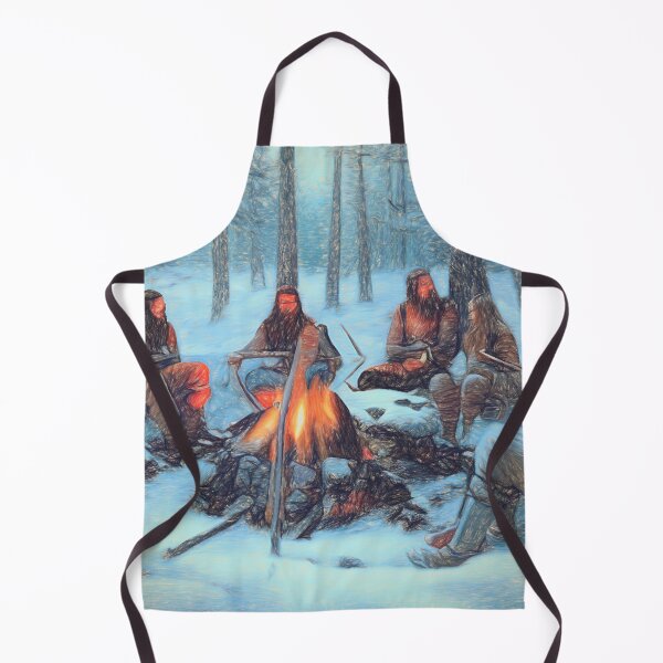 Item preview, Vikings at the Campfire designed and sold by Story24net.
