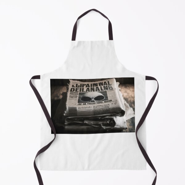Item preview, Alien newspaper front page designed and sold by ARTeez⭐️⭐️⭐️⭐️⭐️.