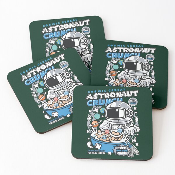 Item preview, Astronaut Crunch Cosmic Space Cereal Design Breakfast Fan  Active           designed and sold by WendytJennie.