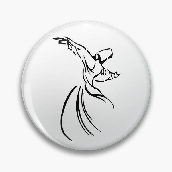 Item preview, Whirling Dervish Art, Sufi mystic Art, Molana Dance designed and sold by PersianGallary.
